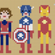 Image for article titled Embroidered samplers put scifi heroes in stitches